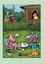 Auf gute Nachbarschaft, Karikatur von Valeriu Kurtu
