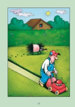 Auf gute Nachbarschaft, Karikatur von Valeriu Kurtu