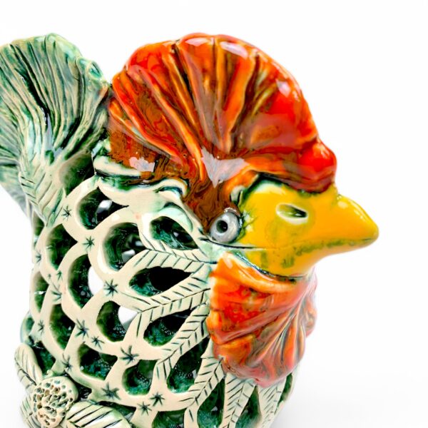 Huhn-Windlicht – Bild 7