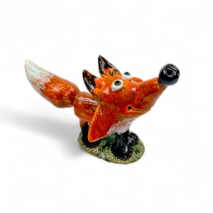 Stehender Fuchs orange