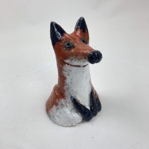 Sitzender Fuchs orange klein